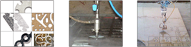 cnc waterjet, waterjet cutting, waterjet benifits, waterjet machining, pumps, waterjet  advantage, waterjet machines, competing cutting methods, routers, hi def plasma, laser cutting, complex cutting, abrasive waterjet cutting, cuts through all types of materials, accurate and precise cutting, clean cutting, green manufacturing, aluminum , titanium, inconel, stainless steel,  carbon and alloy steels, tungusten carbide,  copper, bronze,  plastics, composites, laminates,  stone, tile, rubber, wood, glass